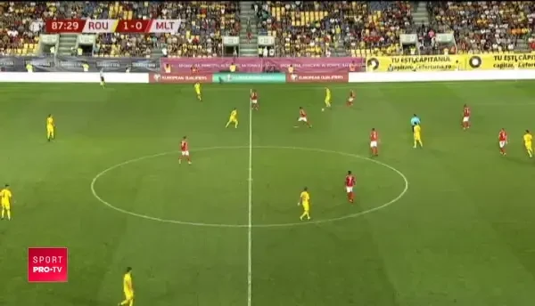 Gol anulat Malta vs Romania