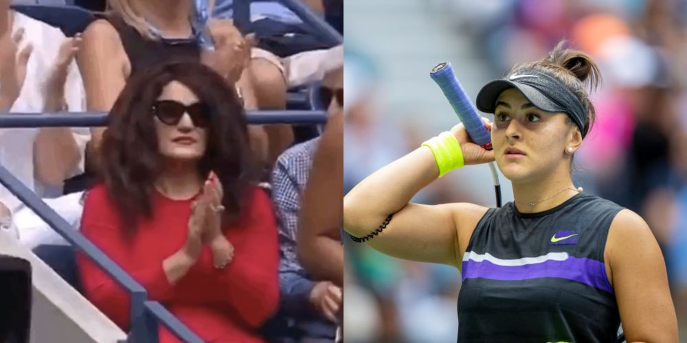 Se preface ca e mama ei! Imaginile cu mama Biancai Andreescu in finala de la US Open sunt virale! Reactia sportivei dupa valul de critici