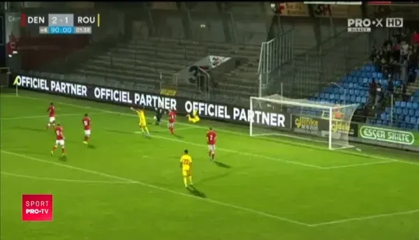 DANEMARCA U21 - ROMANIA U21 | Penalty ratat de Florinel Coman