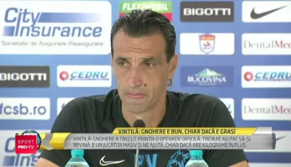 Vreau sa am o surpriza pentru nea Piti Conferinta Bogdan Vintila inainte de FCSB - Craiova