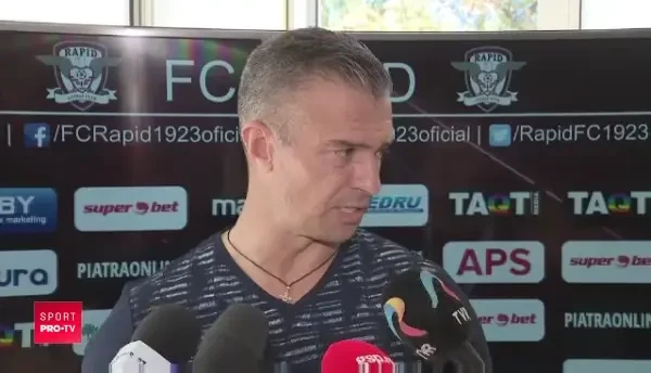 Daniel Pancu, nemultumit de gazon: "O echipa ca Rapid nu ar trebui sa aiba un gazon ca asta". Ce a spus despre meciul din Cupa Romaniei