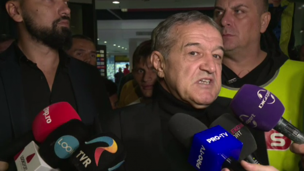 Nu stam 100 de ani dupa Tanase, pana invata el fotbal! Becali, suparat pe jucatorul caruia i-a dat banderola! Pe cine a laudat dupa FCSB - CFR CLUJ 0-0