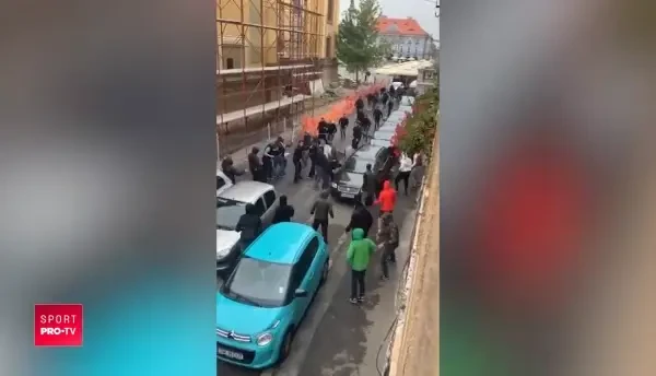 Bataie suporteri Dinamo vs. suporteri timisoreni