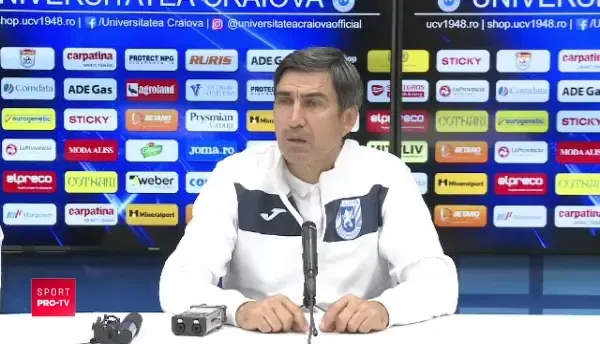 FABULOS! Victor Piturca a aflat la conferinta de presa ca Alex Cicaldau a luat cartonas galben in meciul cu Viitorul si va rata urmatoarea etapa