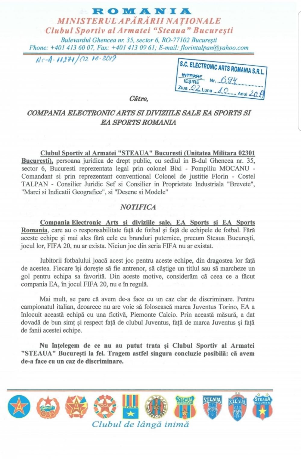 BREAKING NEWS | Reactie de ULTIMA ORA a lui Talpan in scandalul cu EA Sports pentru RETRAGEREA palmaresului Stelei de la FCSB! 