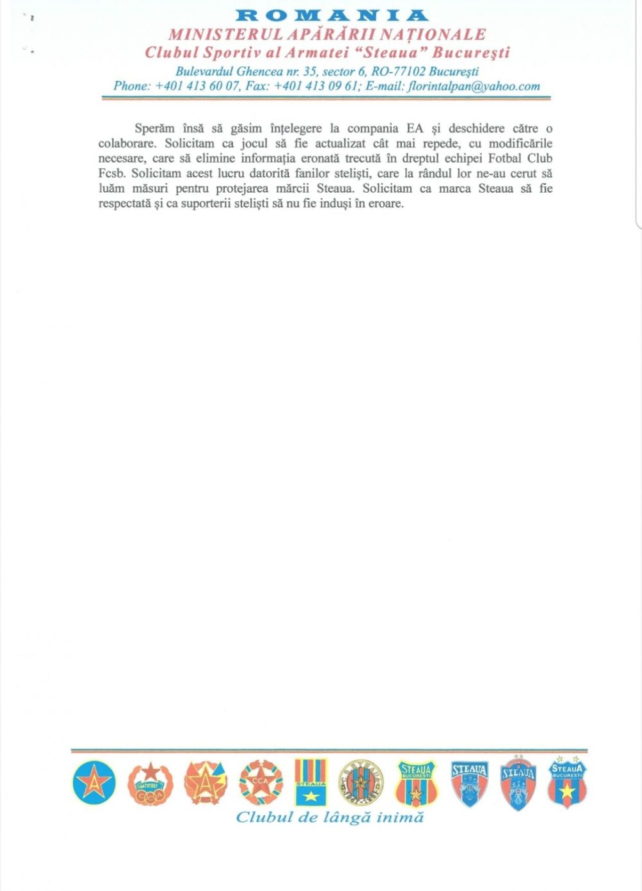 BREAKING NEWS | Reactie de ULTIMA ORA a lui Talpan in scandalul cu EA Sports pentru RETRAGEREA palmaresului Stelei de la FCSB!