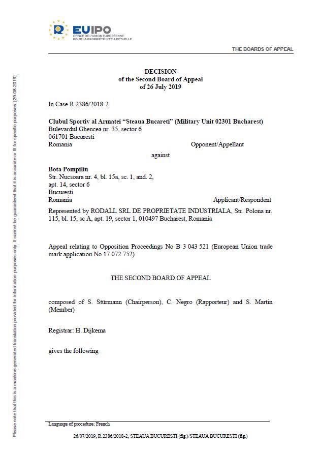 Actele care demonstreaza ca marca Steaua a fost inregistrata in Europa!!! Ar putea ajunge GRATIS la Becali! Talpan a INNEBUNIT de nervi cand a aflat