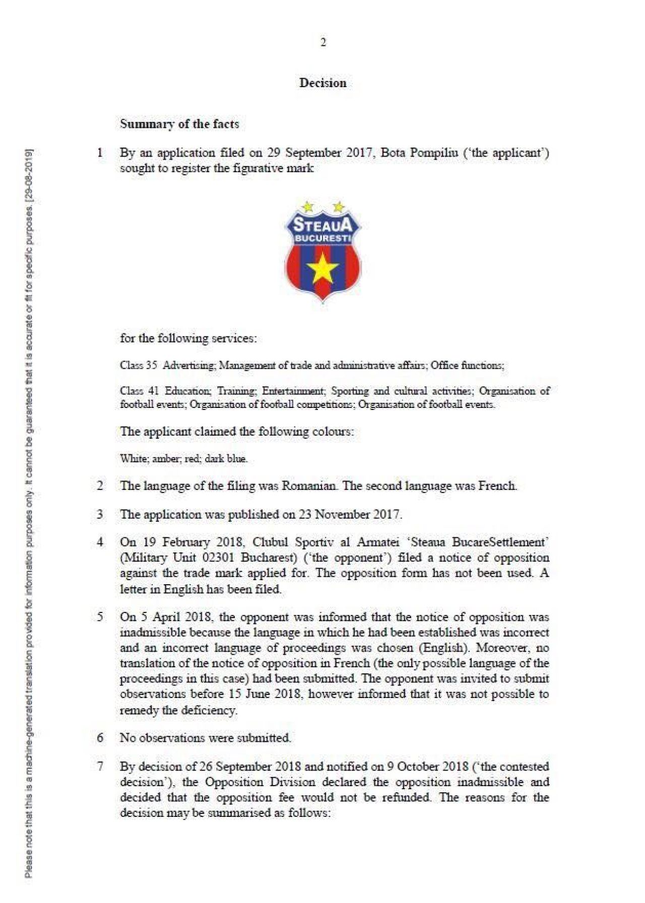 Actele care demonstreaza ca marca Steaua a fost inregistrata in Europa!!! Ar putea ajunge GRATIS la Becali! Talpan a INNEBUNIT de nervi cand a aflat_2