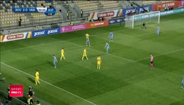 Romania U21 - Ucraina U21 | GOOOL Romania! Petre face dubla si inchide meciul: 3-0