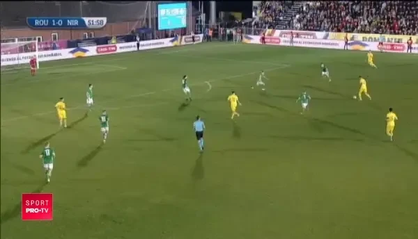 ROMANIA U21 - IRLANDA DE NORD U21: Ratiu trimite in bara!