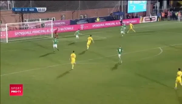 ROMANIA U21 - IRLANDA DE NORD U21: GOOOL Romania! Andrei Ciobanu face 3-0!