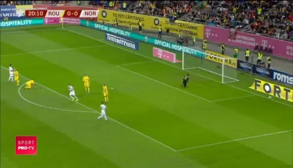 ROMANIA - NORVEGIA: Joshua King, suteaza periculos la poarta lui Tatarusanu!