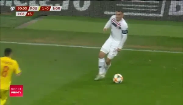 ROMANIA - NORVEGIA: GOL NORVEGIA! Nordicii egaleaza in minutul 90+2!