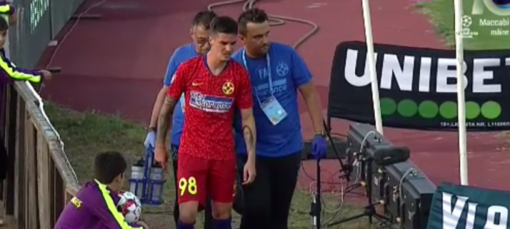 Anunt de ultima ora la FCSB: cand revine Man in lot dupa accidentarea din meciul nationalei