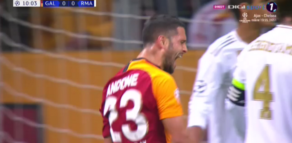 Andone, de DOUA ori la cativa CENTIMETRI de gol in numai cateva secunde!!! Courtois a SALVAT-o pe Real in fata lui Andone!_3
