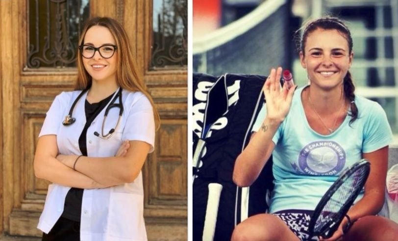 Doctorita si tenismena! In 2014 castiga Roland Garros, acum este studenta la medicina si pe podium la Nationalele de tenis