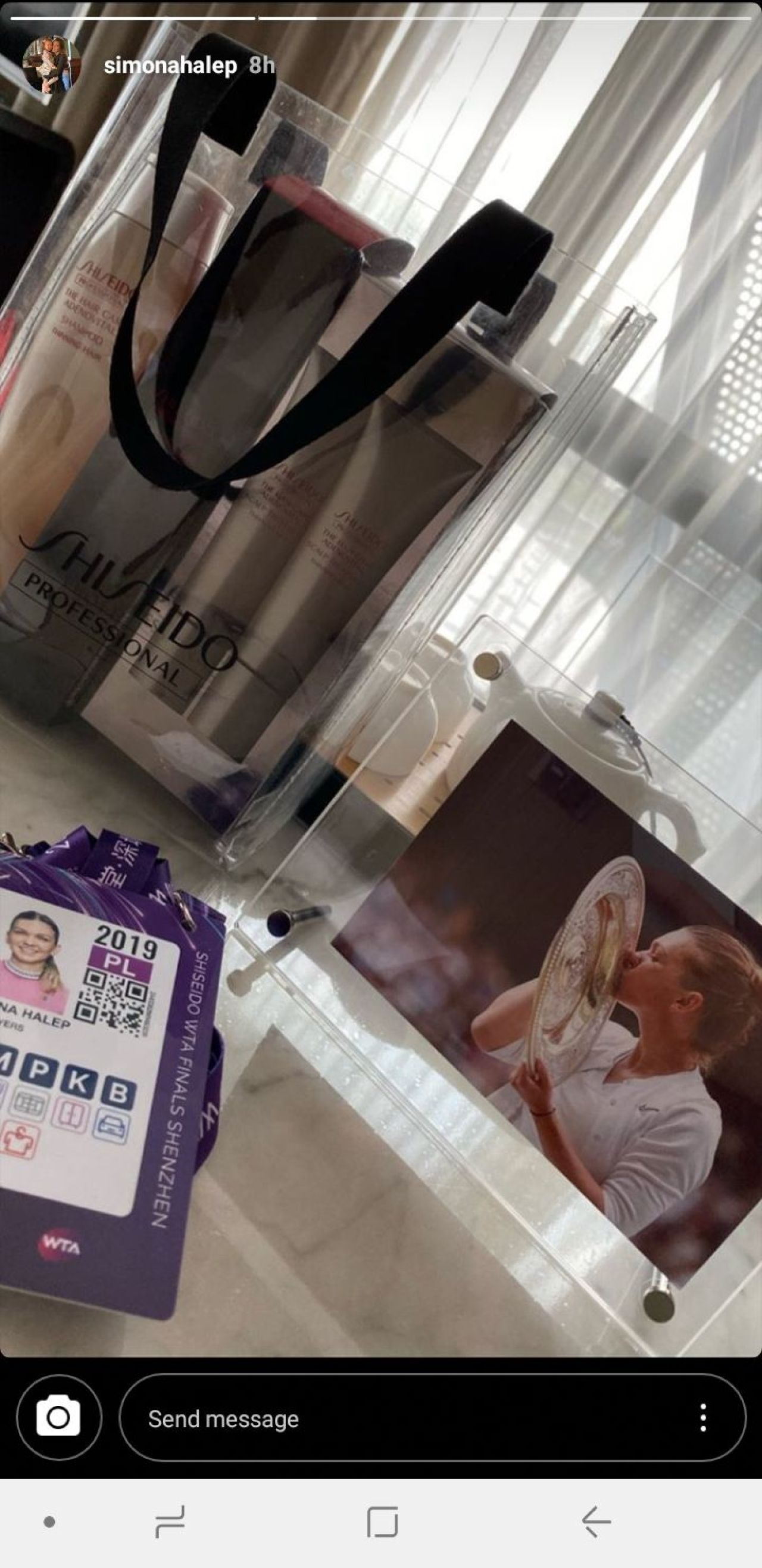 Simona Halep a fost primita cu cadouri la Turneul Campioanelor. Cu ce au surprins-o organizatorii pe romanca _3