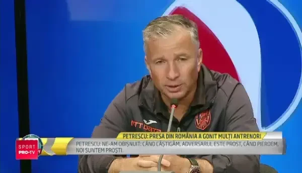 Lucescu, Olaroiu sau Reghe antrenau in Romania daca erau apreciati! Petrescu a facut show la conferinta de presa: Sunt bun ca am castigat ultimul meci! Daca pierd cu Iasi, SUNT PROST!