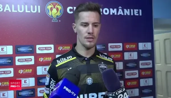 Ricardo Grigore, autorul SUPER-GOLULUI din meciul cu Foresta: Am simtit ca inscriu! Aveam nevoie, eram cu moralul la pamant VIDEO