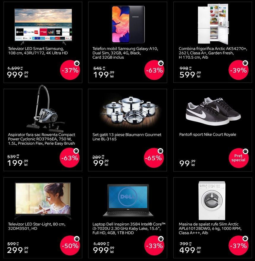 BLACK FRIDAY 2019! VIN REDUCERILE MONSTRU: promotiile fantastice la eMAG incep in cateva ore! Vezi aici ce produse intra la MEGA REDUCERI_1