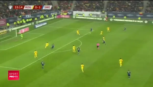 ROMANIA - SUEDIA | Gol Quaison