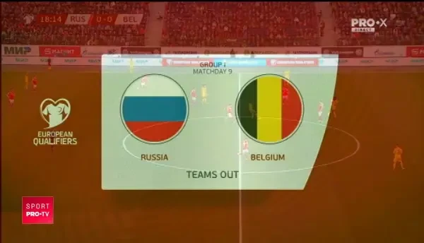RUSIA - BELGIA | VIDEO REZUMAT