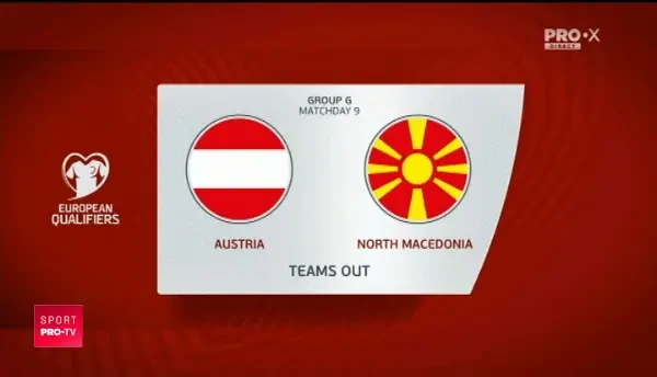 AUSTRIA - MACEDONIA DE NORD | VIDEO REZUMAT
