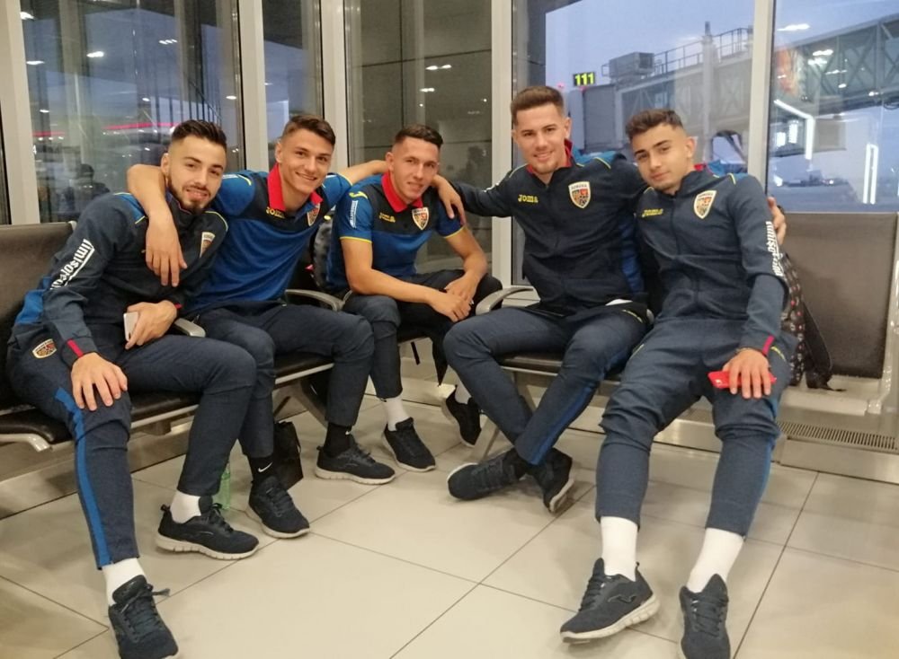 IRLANDA DE NORD U21 - ROMANIA U21, MARTI, 19.30, PRO X | Intalnire de SENZATIE pentru tricolorii mici in aeroportul din Londra! Cu cine s-au fotografiat jucatorii