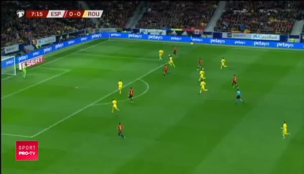 Spania - Romania | Gol Spania