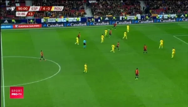 Spania - Romania | Gol Spania 5