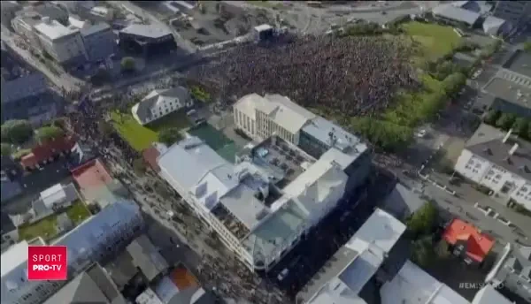 VIDEO FABULOS | Ce o asteapta pe Romania in Islanda! Islandezii vor incerca sa-i intimideze pe tricolori cu celebrul lor salut viking
