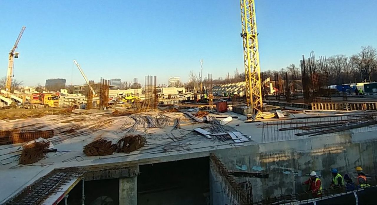 FOTO / Arena de 26 de milioane de euro pe care vor sa se mute FCSB si Rapid a inceput sa prinda forma_9