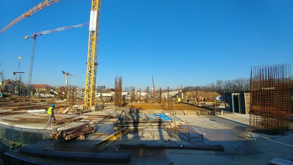 FOTO / Arena de 26 de milioane de euro pe care vor sa se mute FCSB si Rapid a inceput sa prinda forma_17