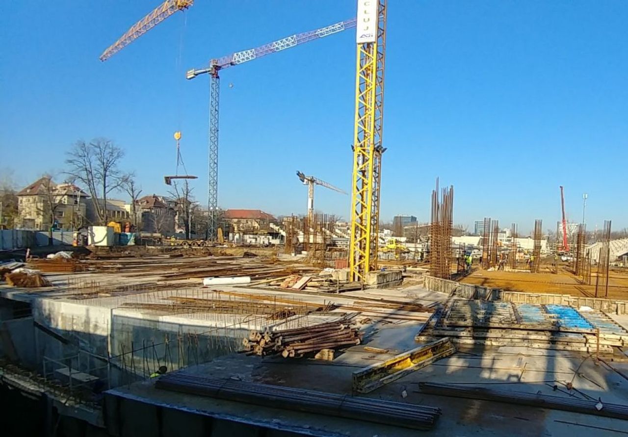 FOTO / Arena de 26 de milioane de euro pe care vor sa se mute FCSB si Rapid a inceput sa prinda forma_20