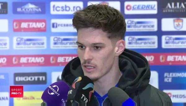 "Vreau sa imi cer scuze fata de colegi." Dennis Man a vorbit despre ratarea uriasa! Cum a gandit atacantul faza