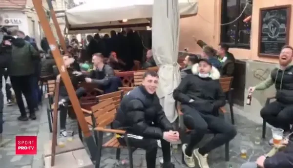 VIDEO | Fanii lui Celtic au luat cu asalt barurile din Cluj! Cate bilete s-au vandut pentru meciul de diseara si cat costa tichetele