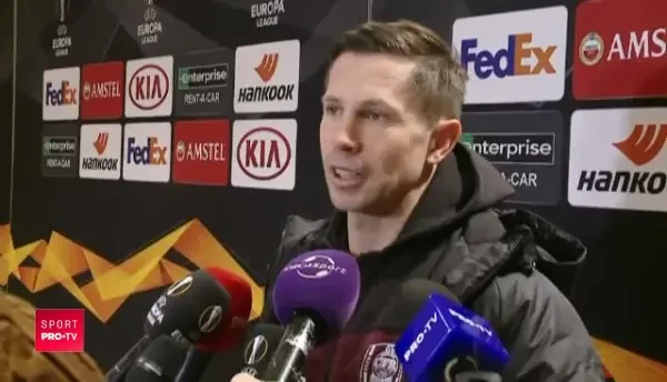 "Sarbatoresc! Intr-o ora cred ca adorm" :)) Ciprian Deac, dupa rezultatul URIAS reusit de CFR in Europa League