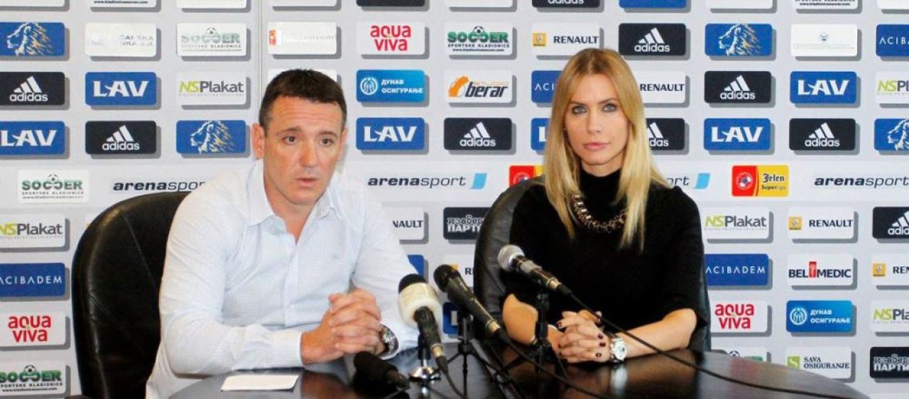 FOTO / Partea frumoasa a lui Partizan. Bomba-sexy din Serbia, care e ofiter de presa al echipei belgradene_1