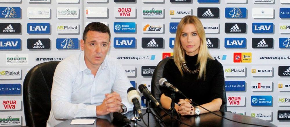 FOTO / Partea frumoasa a lui Partizan. Bomba-sexy din Serbia, care e ofiter de presa al echipei belgradene_1