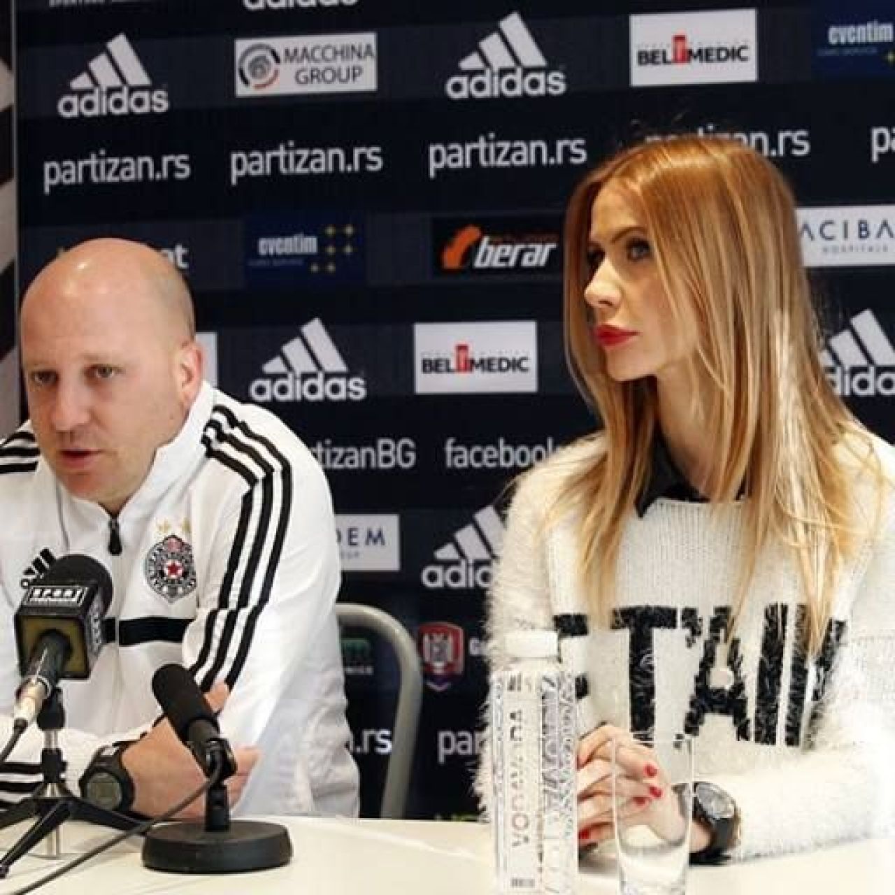 FOTO / Partea frumoasa a lui Partizan. Bomba-sexy din Serbia, care e ofiter de presa al echipei belgradene_6