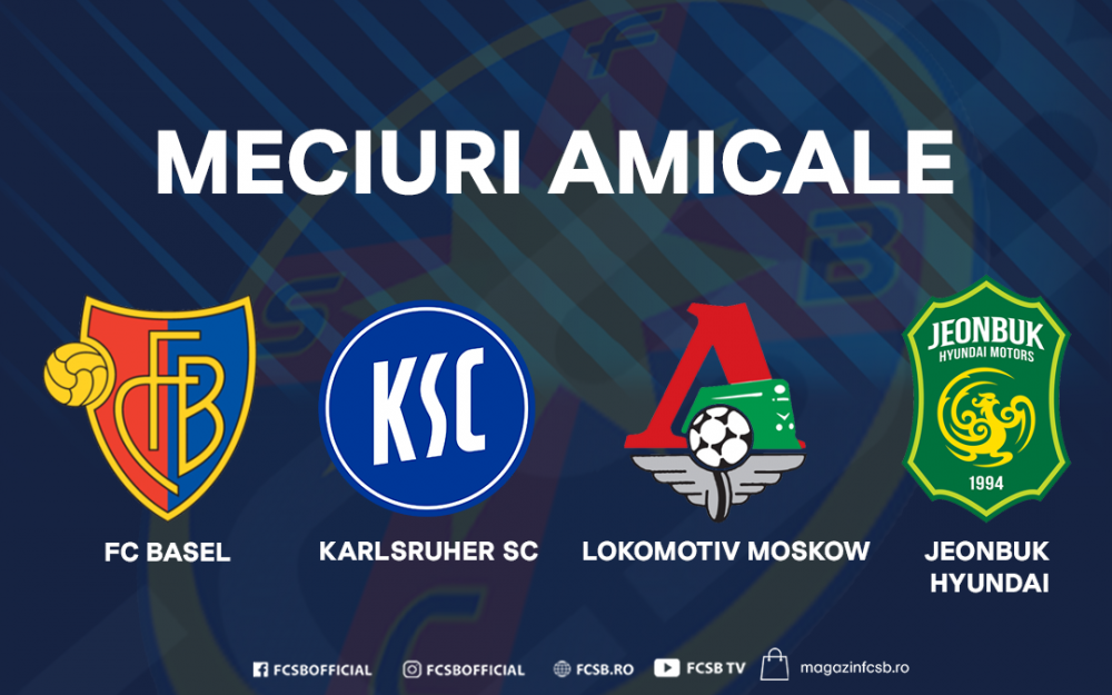 Au fost anuntati ADVERSARII FCSB din amicalele iernii! Peste cine dau ros-albastrii si unde se pot vedea meciurile