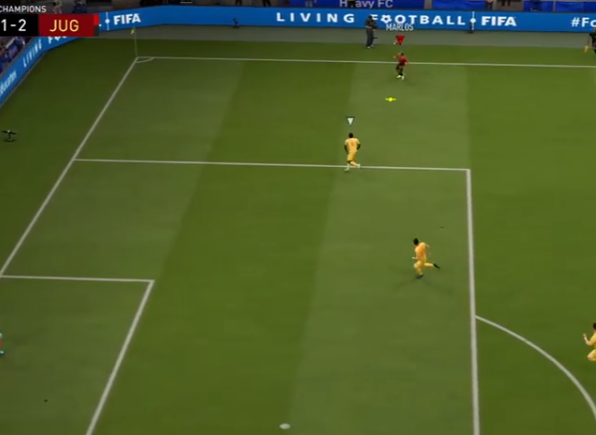 Gol FANTASTIC in FIFA 20! Ce se intampla in faza asta, dupa ce a luat mingea din coltul terenului