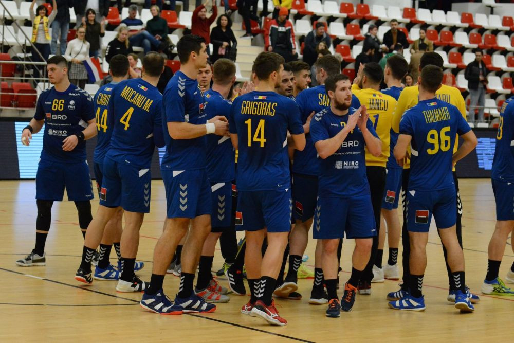 Romania s-a chinuit cu amatorii la handbal! Tricolorii au fost condusi de Georgia in calificarile pentru Mondiale