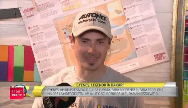 Mani Gyenes a scris istorie in Raliul Dakar! E primul roman care reuseste aceasta performanta: Am avut o frica!