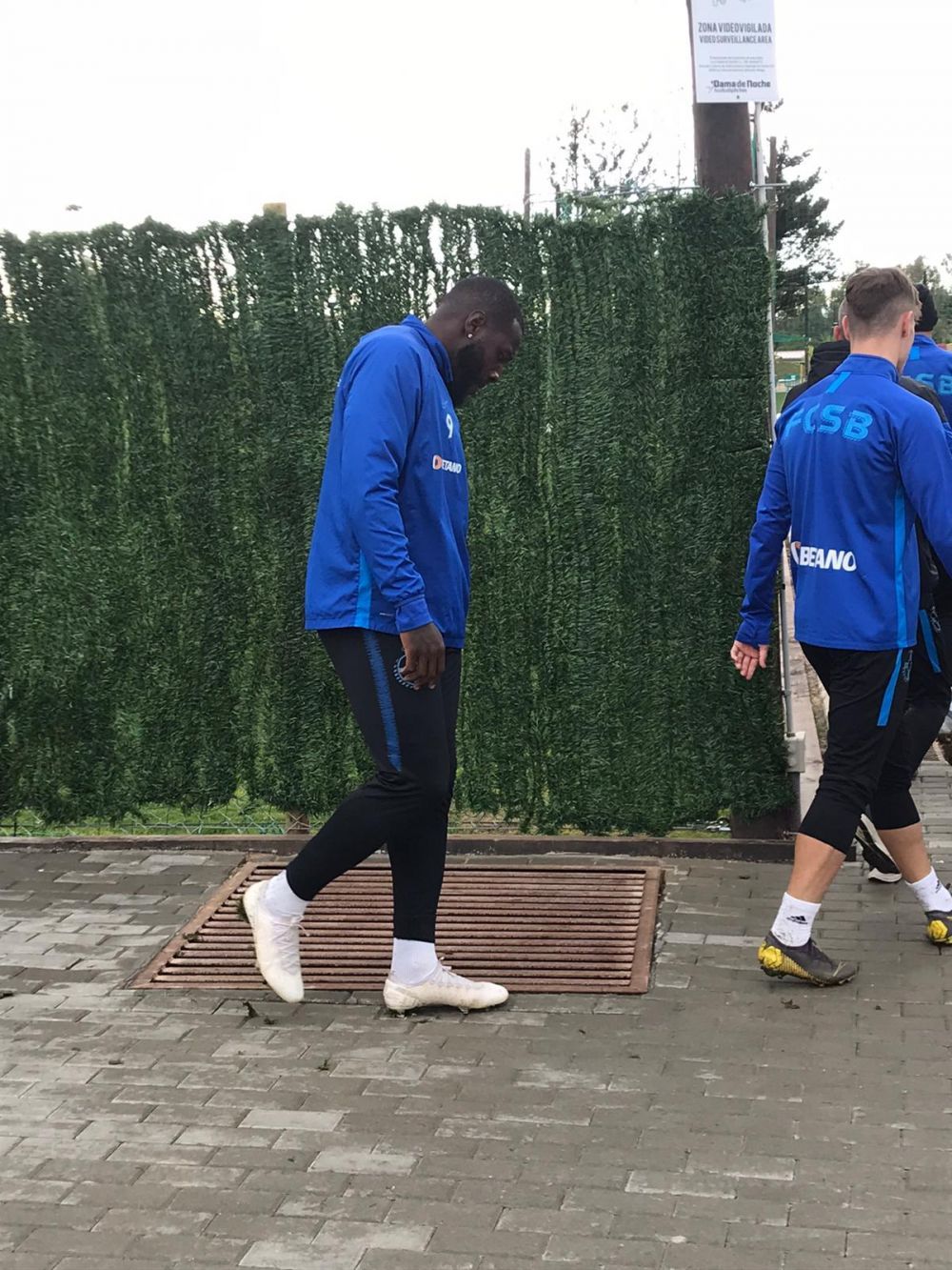 Merge COCOSAT sa nu se vada burtica? :)) 'Bizonul' Gnohere, inapoi la antrenamentele FCSB!_2