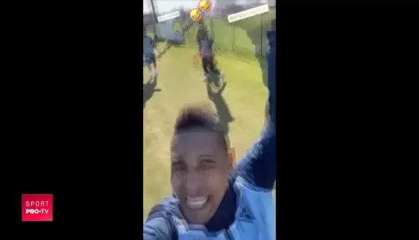 VIDEO | Caterinca maxima cu Eric! Brazilianul face show pe manele in cantonamentul lui Voluntari! :)) Cum s-a filmat atacantul