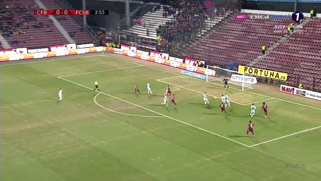CFR a cerut PENALTY dupa 3 minute!!! AICI FAZA! SUPER atmosfera la derby! Stelistii au aruncat mai multe petarde din peluza_2