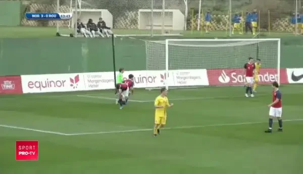 Florin Balan marcheaza primul gol pentru Romania!