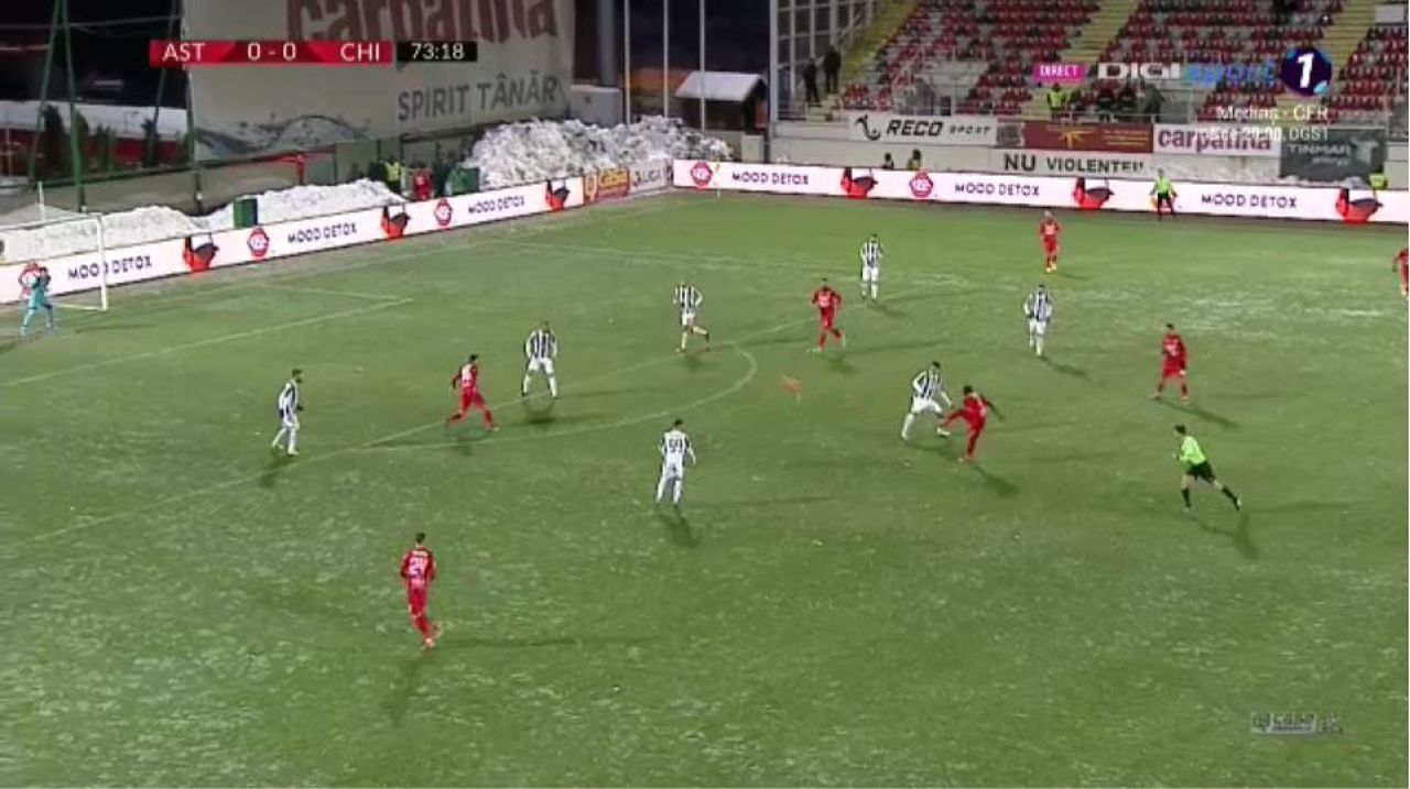 Astra Giurgiu - Chindia 1-2 | DEZASTRU PENTRU ASTRA fara Budescu! Giurgiuvenii au ajuns la a doua infrangere consecutiva! Chindia s-a impus dupa un meci in care a dominat _4