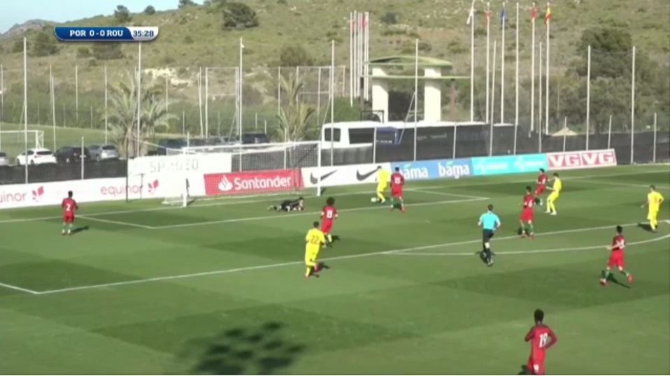 Romania U18 1-2 Portugalia U18 | AICI VIDEO cu golurile! Nationala sufera a doua infrangere consecutiva! Urmeaza meciul cu Turcia U18_4